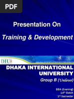 Training & Development (NGT - 105)