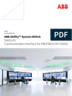 2PAA107375 B en S900 IO Profibus DP Communication Interface CI920A V2-1-0