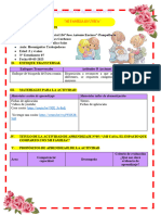 Sesion de Aprendizaje 09-05-2023