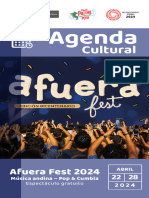 Agenda Cultural Del 22 Al 28 de Abril