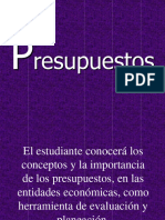 MATERIAL DE PRESUPUESTOS SAPconsultores