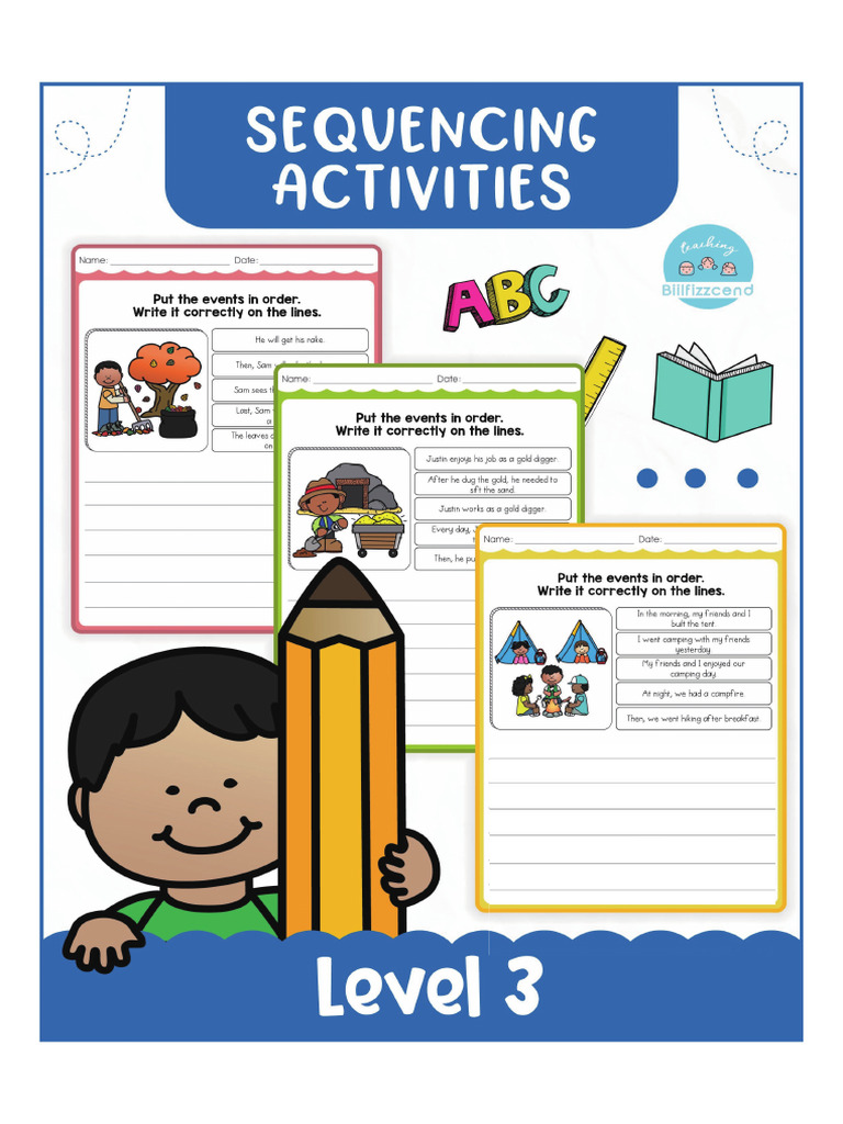 Event Sequencing Activities for Kids | PDF