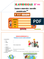 04.UNIDAD DE APRENDIZAJE III CICLO-Cuidamos Nuestro Medioambiente