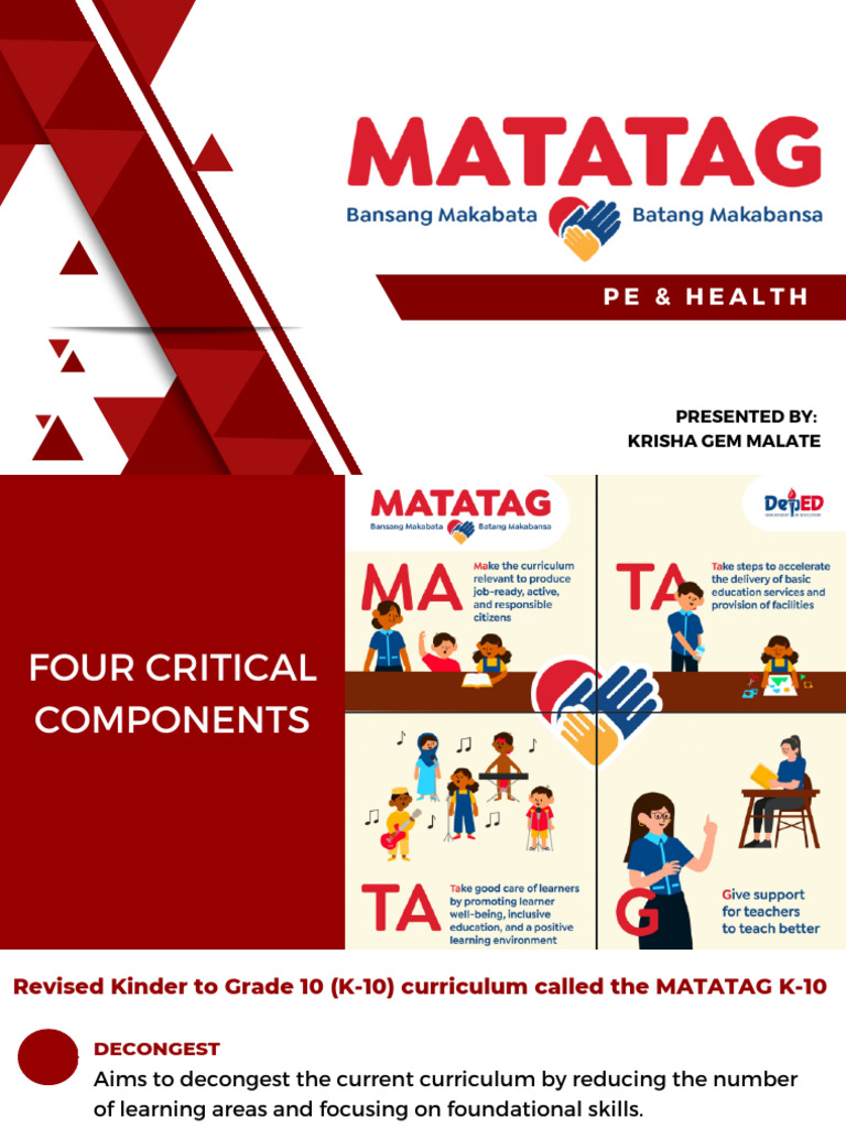 Matatag Curriculum | Download Free PDF | Curriculum | Physical Education