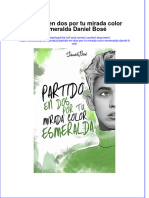 PDF of Partido en Dos Por Tu Mirada Color Esmeralda Daniel Bose Full Chapter Ebook