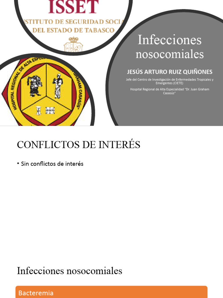 Infecciones Nosocomiales Pdf Neumonía Estadísticas Medicas