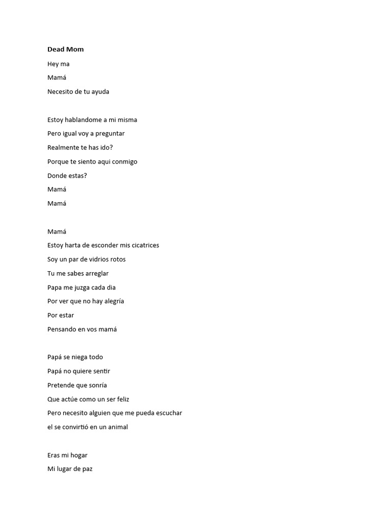 Letra de 