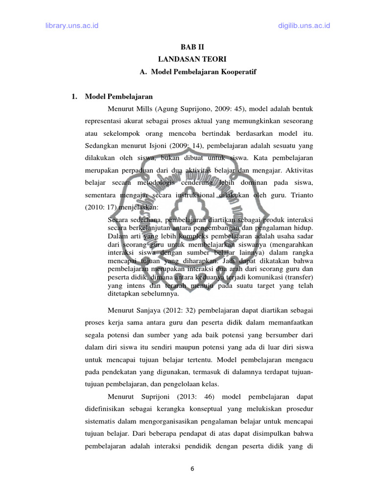 Model Pembelajaran Kooperatif Efektif | PDF | Karier & Perkembangan