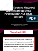 .Mekanisme Kerjasama Masyarakat WPA (Warga Peduli AIDS)