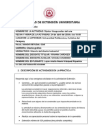 Semana Iv - Informe de Extensión Universitaria 0