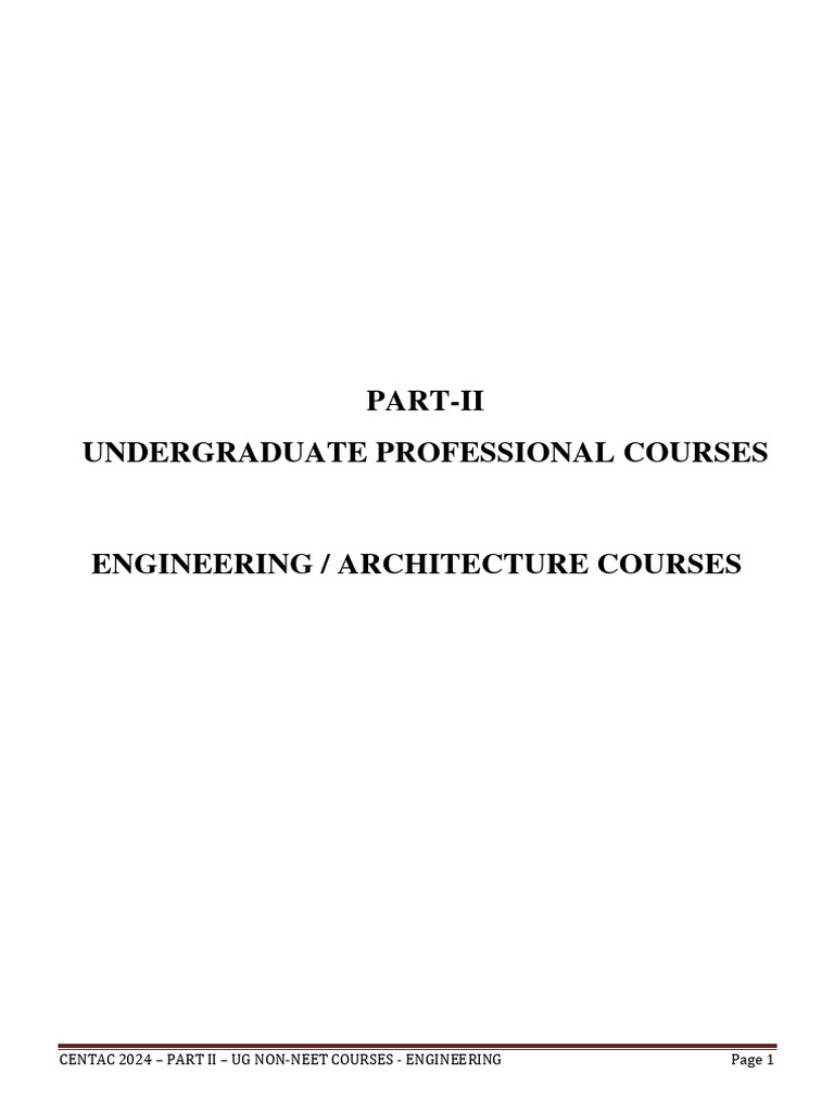 Part 2 Engineering | PDF | Engineering | Academic Degree