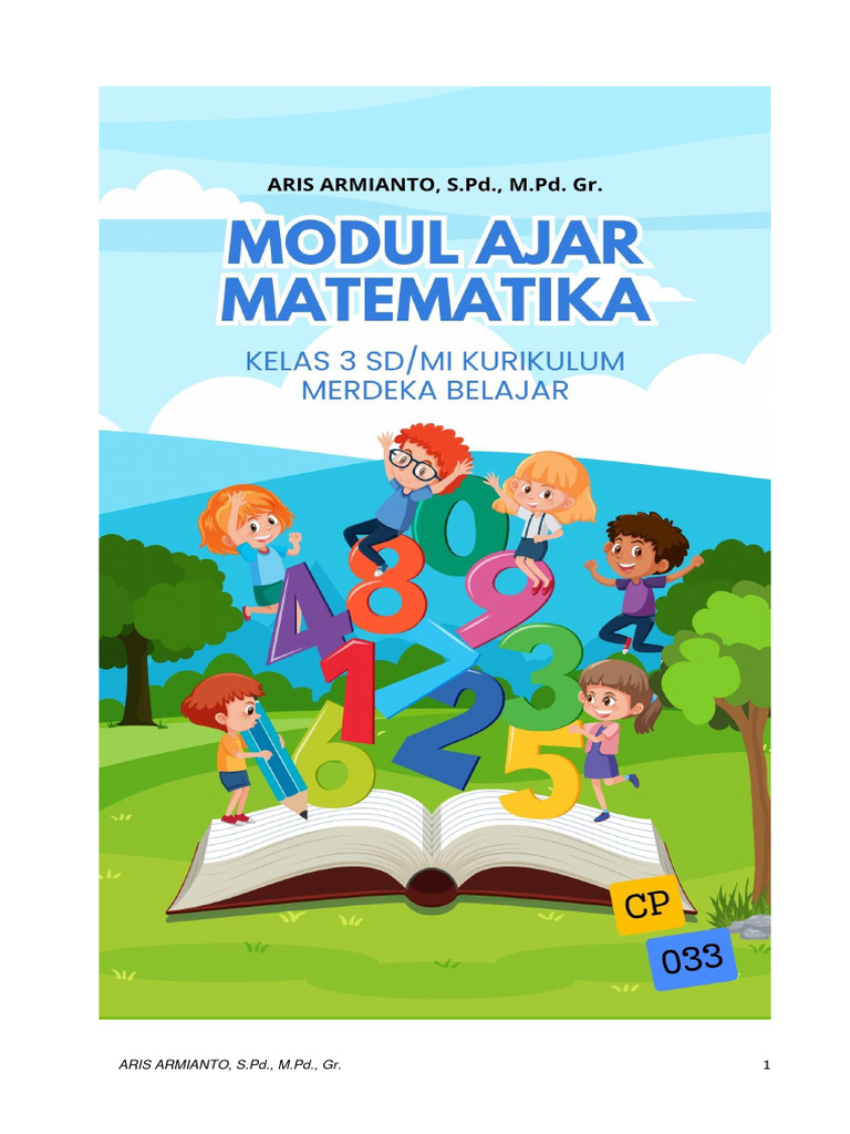 Modul Ajar Matematika Kelas 3 SD | PDF