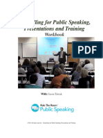 Storytelling For Public Speaking, Presentations and Training Workbook
