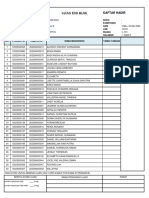 Daftar Hadir - Pembagian Ruangan Ujian END Blok IBD 6 - Rabu, 22 Mei 2024