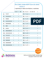 Multiplication Addition To 10x10 2 Questions