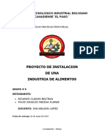 Proyecto de Instalacion