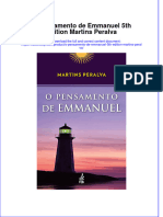 Download pdf of O Pensamento De Emmanuel 5Th Edition Martins Peralva full chapter ebook 