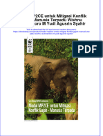 Full Download Modul Mp2Ce Untuk Mitigasi Konflik Gajah Manusia Terpadu Wishnu Sukmantoro M Yudi Agusrin Syahir Online Full Chapter PDF