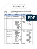 Rundown Pesantren Kilat