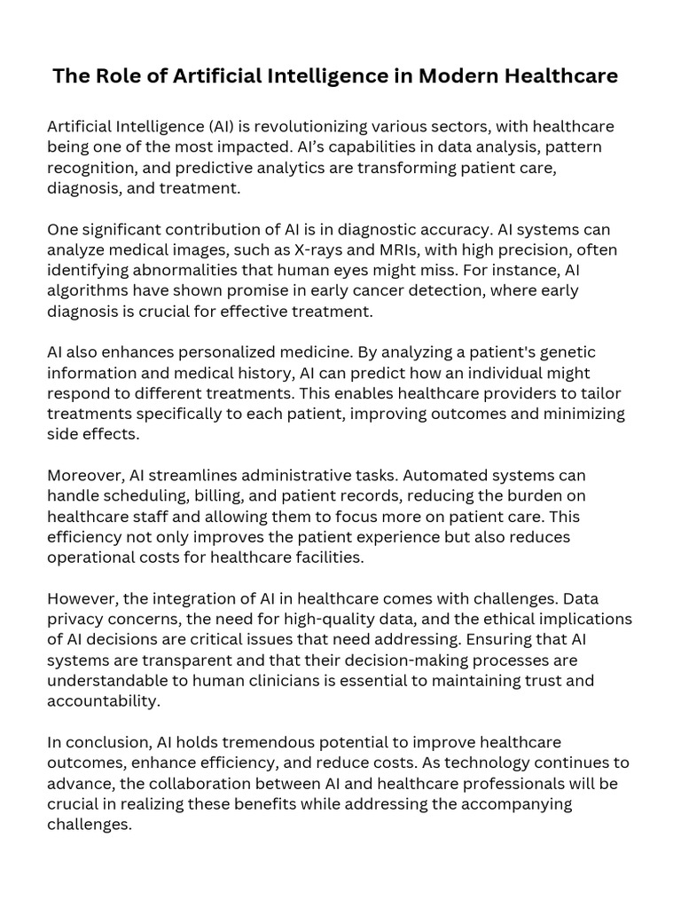 ARTIFICIAL INTELLIGENCE IN HEALTHCARE ARTICLE PDF visual data 2