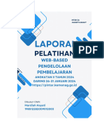 Laporan Diklat Pengelolaan Pembelajaran Fix