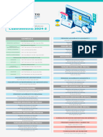 Calendario Académico Cuatrimestral 2024-2