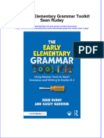 Full Ebook of The Early Elementary Grammar Toolkit Sean Ruday Online PDF All Chapter