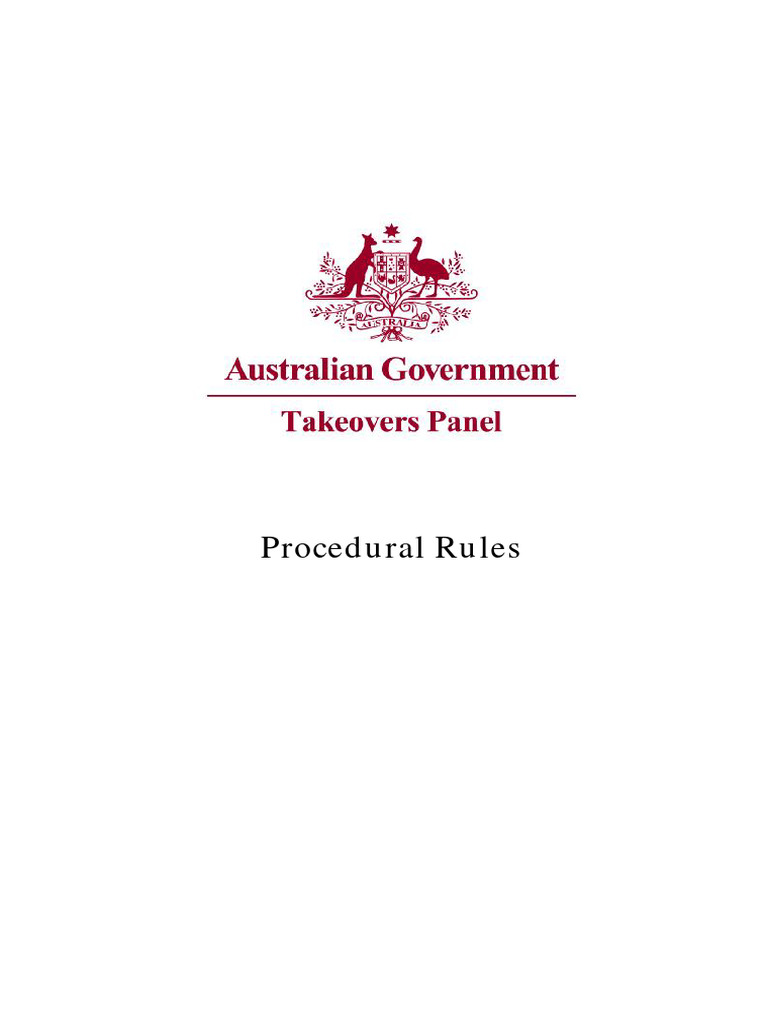 Procedural Rules 1 June | PDF | Standard Of Review | Affidavit