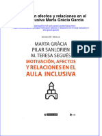 Full Download Motivacion Afectos Y Relaciones en El Aula Inclusiva Marta Gracia Garcia Online Full Chapter PDF
