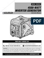 4500-WATT Inverter Generator: MODEL 56450ix
