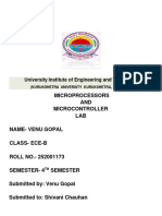 MM Lab (252001173) Venu Gopal, Ece-B