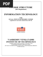 Ug-R19-It-Course Structure and Syllabus