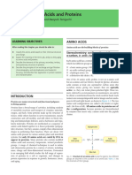 Amino Acids and Proteins