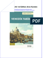 PDF of Venedik Tarihi 1St Edition Arne Karsten Full Chapter Ebook