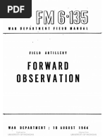 Military Observation Post Guidelines | PDF | Platoon | Warfare