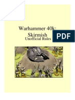 Warhammer 40k Skirmish