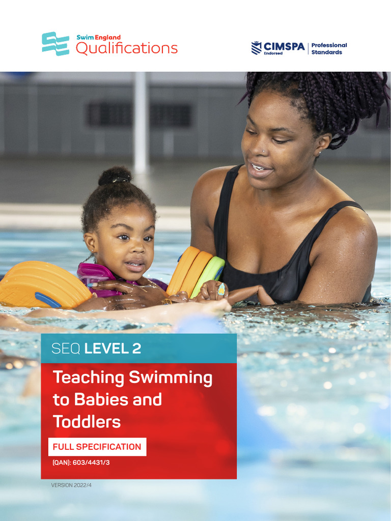 Swim England Qualifications Level 2 Teaching Swimming To Babies and ...
