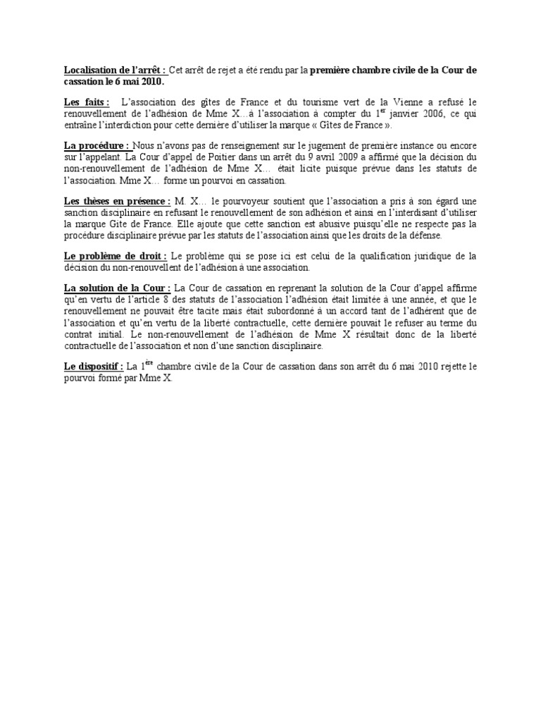 td fiche darret