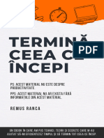 Termină Ceea Ce Începi PDF Gratuit