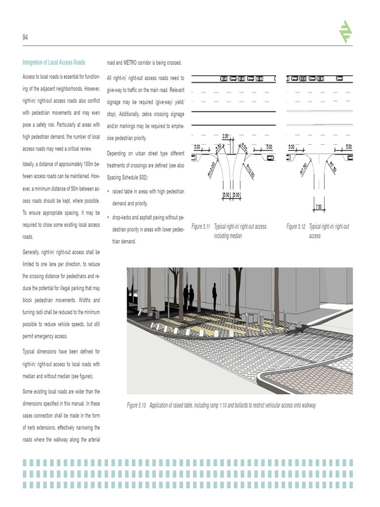 Driveway to Road Transition Guidelines | PDF | Road | Traffic