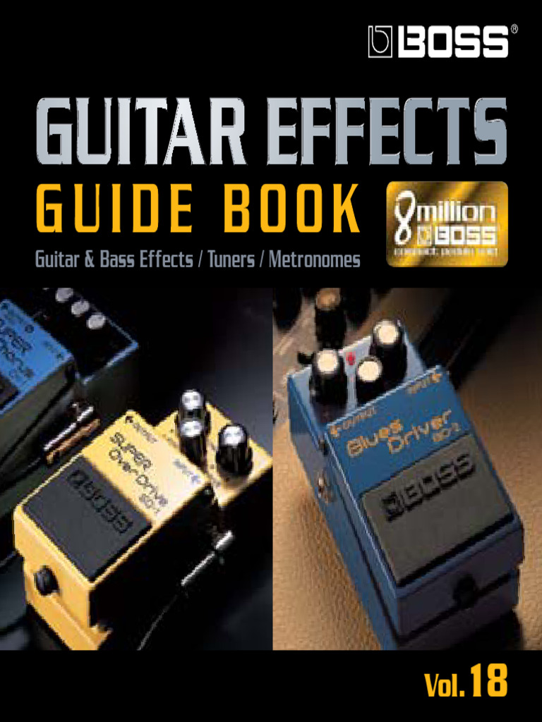 Boss Guitar Effects Guide Download Free PDF Music Technology