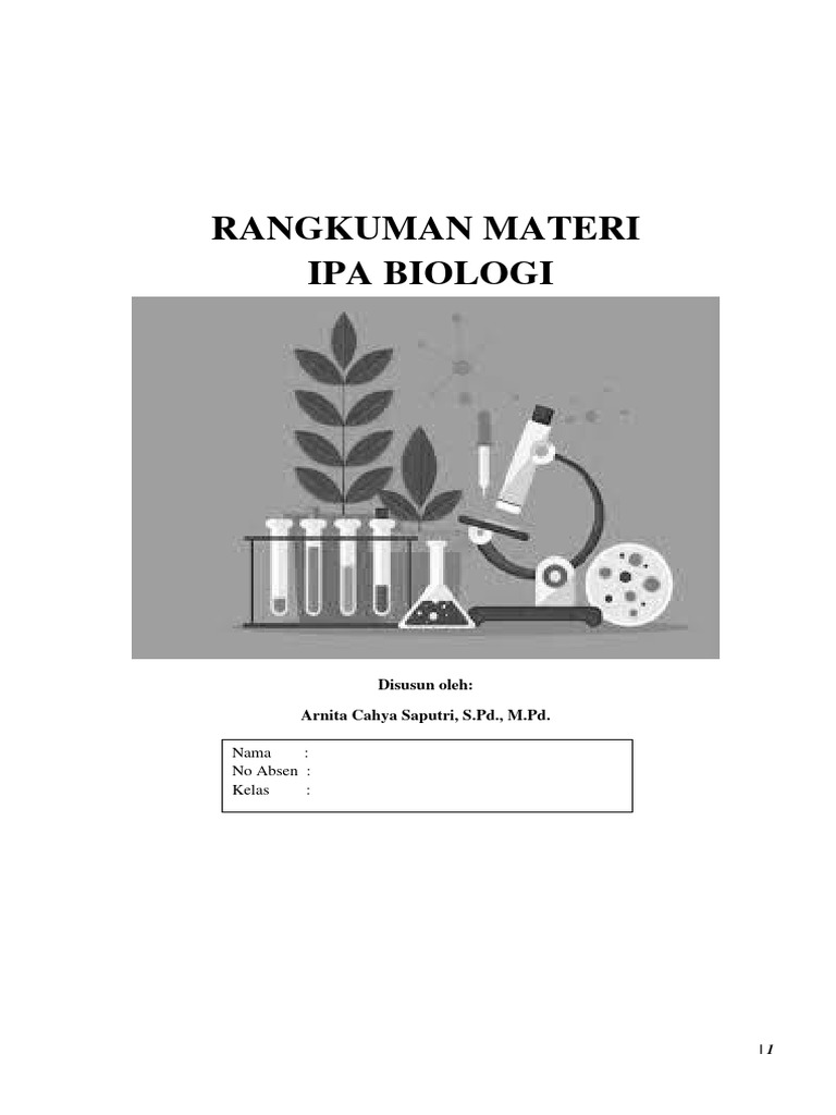 Rangkuman Biologi Kelas | PDF