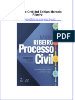 PDF of Processo Civil 3Rd Edition Marcelo Ribeiro Full Chapter Ebook