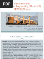 Introduction To Power Plant Engineering (Elective II) : (PEC-MEL 325)