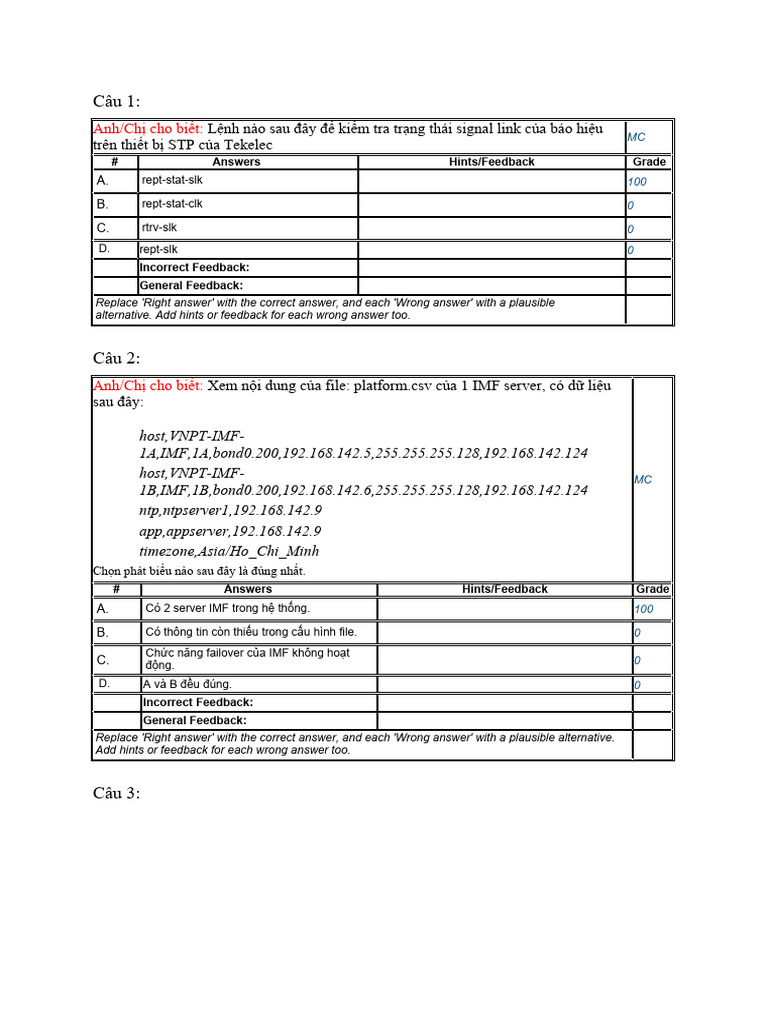 25 Cau STP | PDF