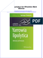 Download full ebook of Yarrowia Lipolytica Ian Wheeldon Mark Blenner online pdf all chapter docx 