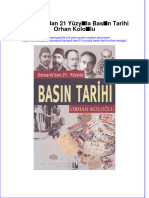 Full Download Osmanli Dan 21 Yuzyila Basin Tarihi Orhan Kologlu Online Full Chapter PDF