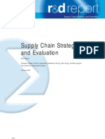 RD Supply Chain Strategy