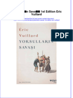 PDF of Yoksullarin Savasi 1St Edition Eric Vuillard Full Chapter Ebook