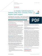 Update On Cardiac Catheterization in Patients With Prior Coronary Artery Bypass Graft Surgery
